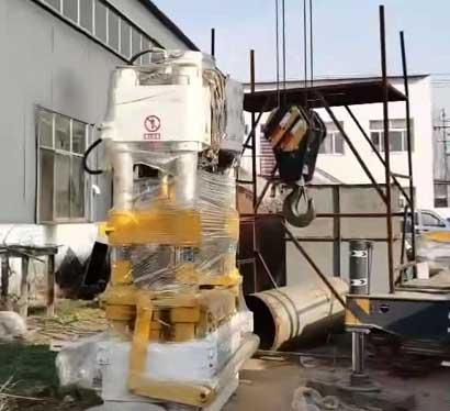 ZY500型全自動液壓磚機發(fā)貨浙江寧波
